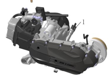 Motor za motor komplet 20104808800500 Forza OCR